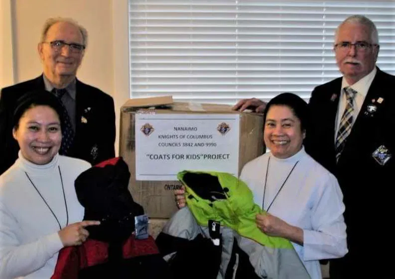 Coats for Kids donation