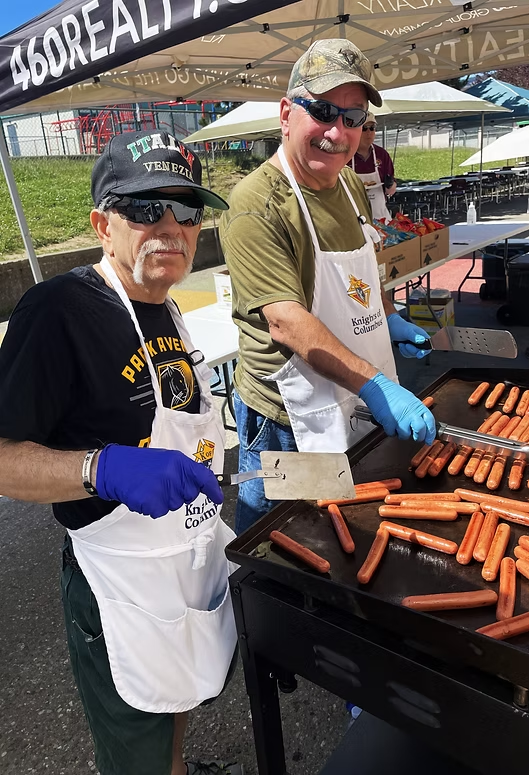 Serving up onions and sausages