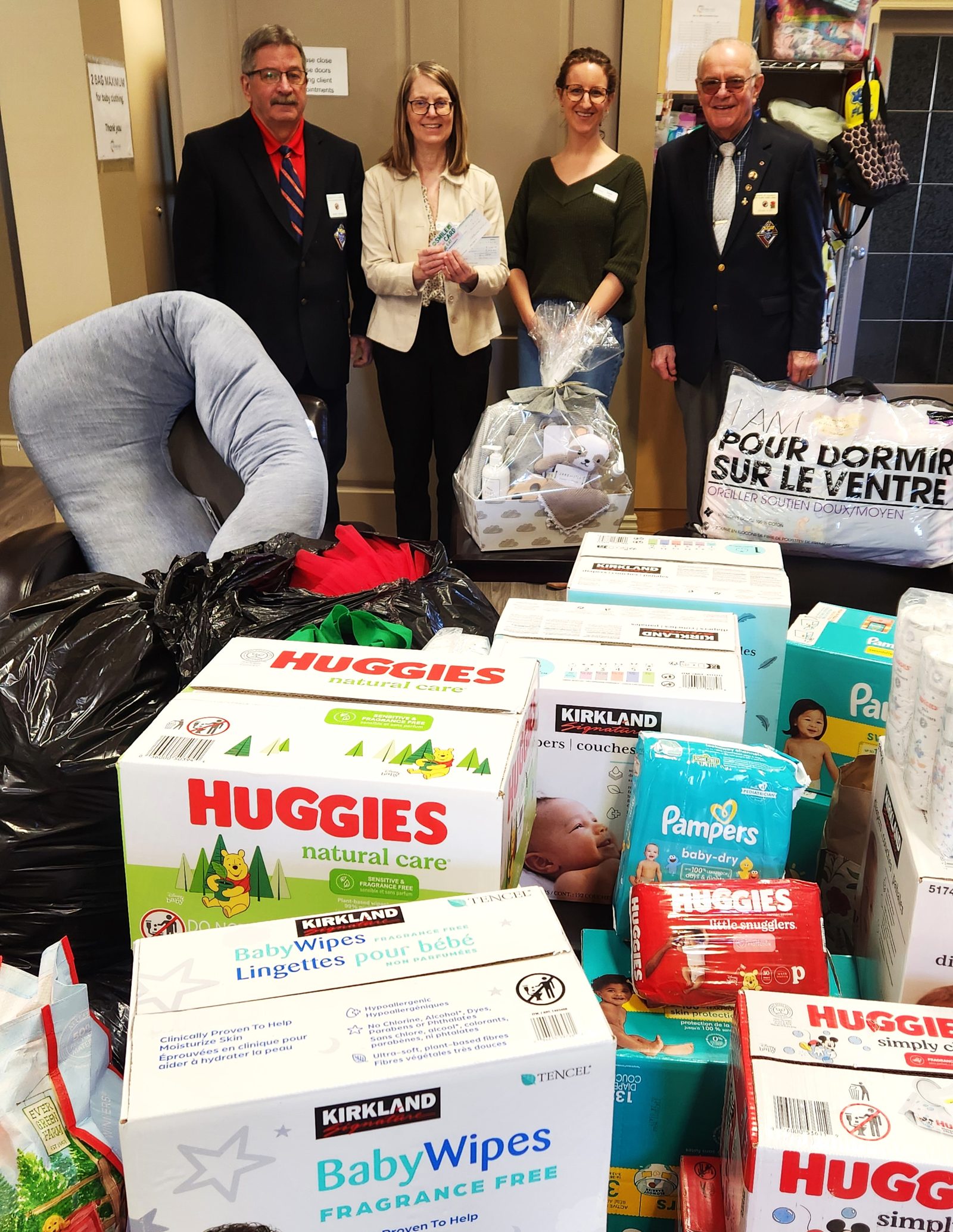 Baby crib campaign donation
