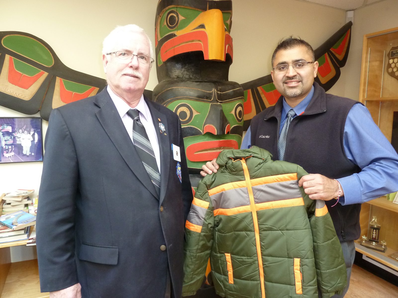 Coats for Kids donation
